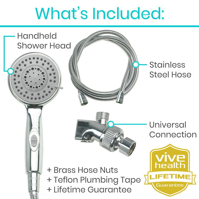 Vive Health Handheld Shower Head