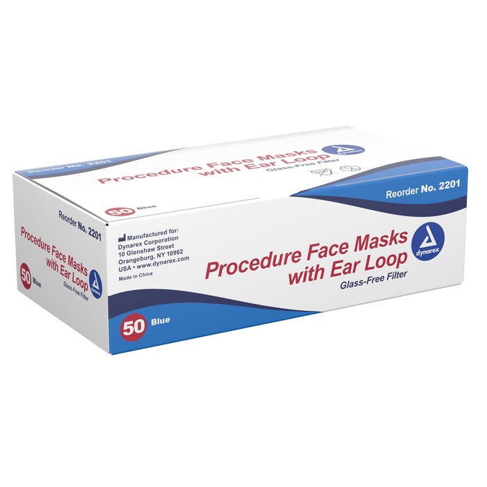 Procedure Face Masks By Dynarex